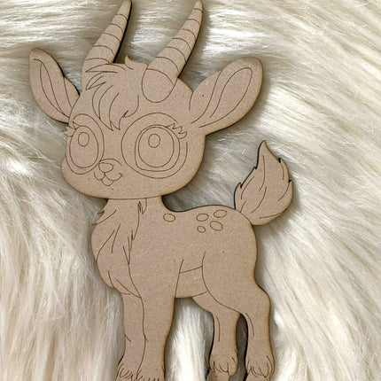 Impala - Paint Your Own MDF Animals