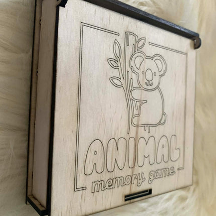 Memory Card Game - Animals