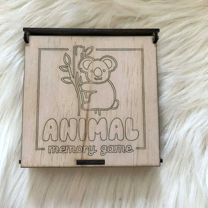 Memory Card Game - Animals