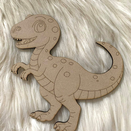 Paint Your Own Dinosaurs – Laser-Engraved & Perfect for Kids!