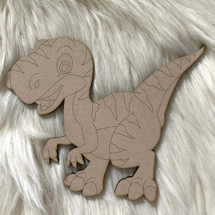Paint Your Own Dinosaurs – Laser-Engraved & Perfect for Kids!
