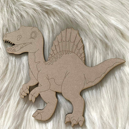 Spinosaurus - Paint Your Own MDF Animal