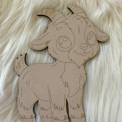 Goat - Paint Your Own MDF Animal