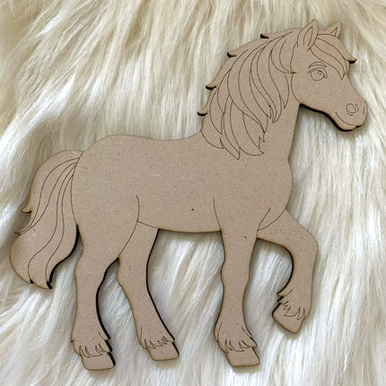 Horse - Paint Your Own MDF Animal