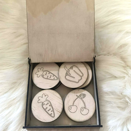 Memory Card Gane - Fruits and Vegetables