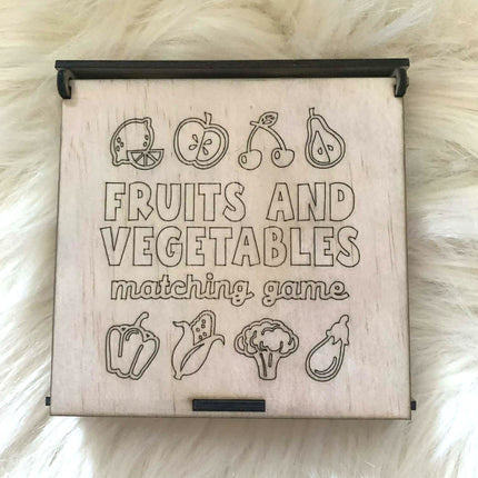 Memory Card Gane - Fruits and Vegetables