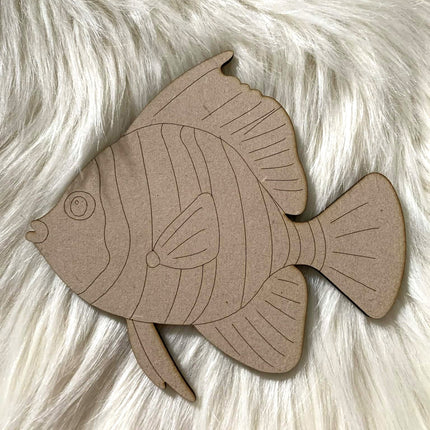 Angelfish - Paint Your Own MDF Animal
