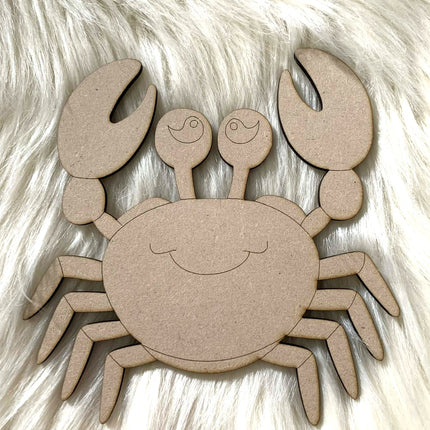 Crab - Paint Your Own MDF Animal