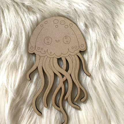 Jellyfish - Paint Your Own MDF Animal