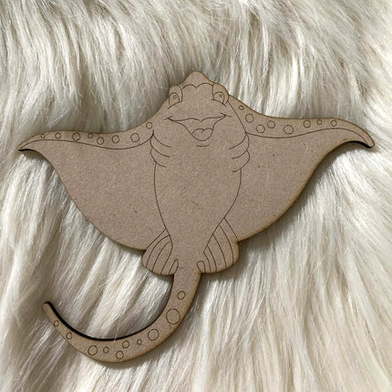 Manta Ray - Paint Your Own MDF Animal