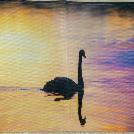 Placemats - Swan at Sunset