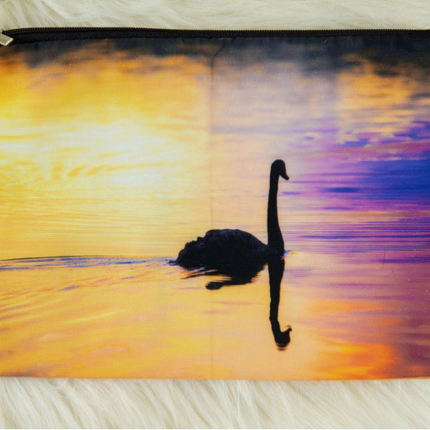 Small Bag - Swan at Sunset