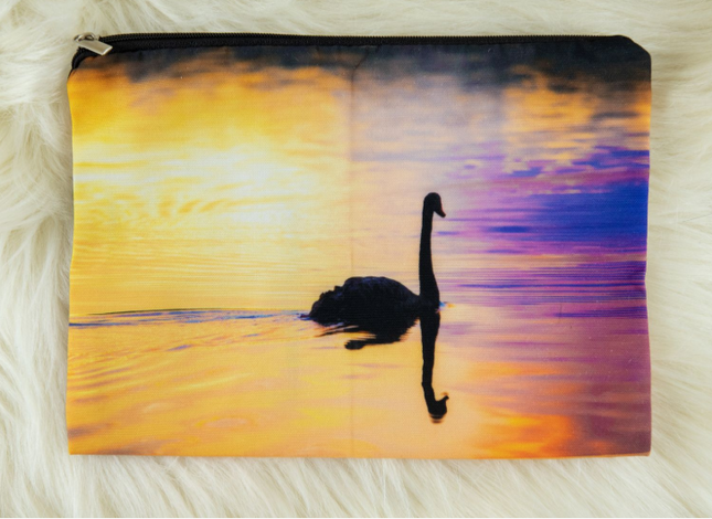 Small Bag - Swan at Sunset