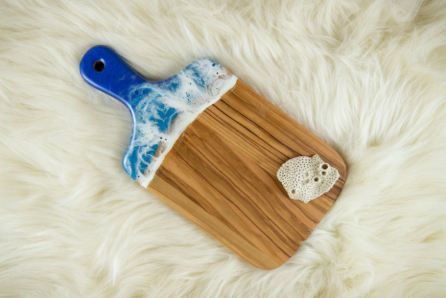 Small Cheese Board - Olive Wood