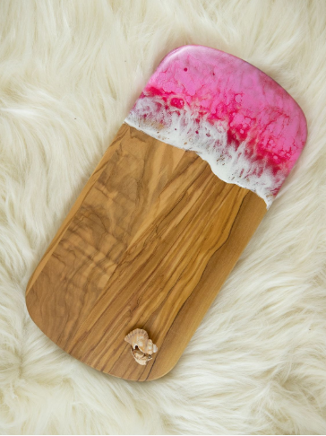 Small Cheese Board - Olive Wood