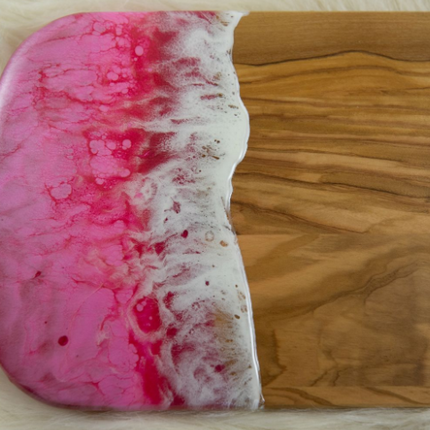 Small Cheese Board - Olive Wood