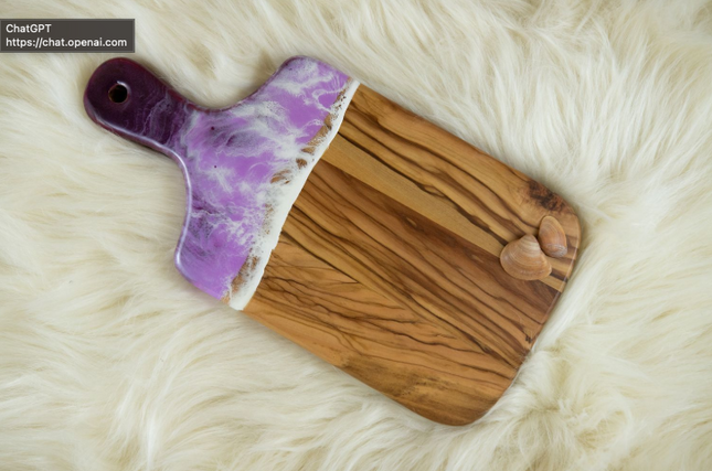 Small Cheese Board - Olive Wood