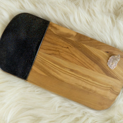 Small Cheese Board - Olive Wood