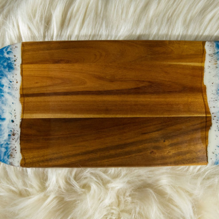 Medium Cheeseboard with Rounded Edges - Acacia Wood