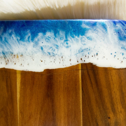 Medium Cheeseboard with Rounded Edges - Acacia Wood