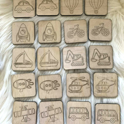 Memory Card Game - Transport