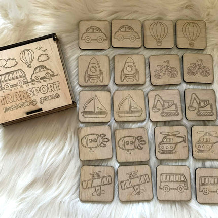 Memory Card Game - Transport